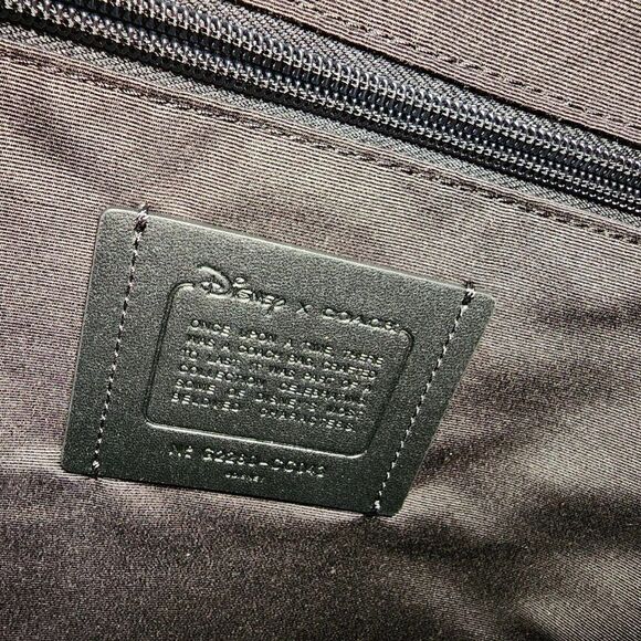 NWT Disney X Coach CC043 West Backpack Maleficent Dragon Motif Villains - Picture 8 of 9